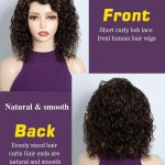 Brand New FASHION IDOL Short Curly Human Hair for Women - Image 4