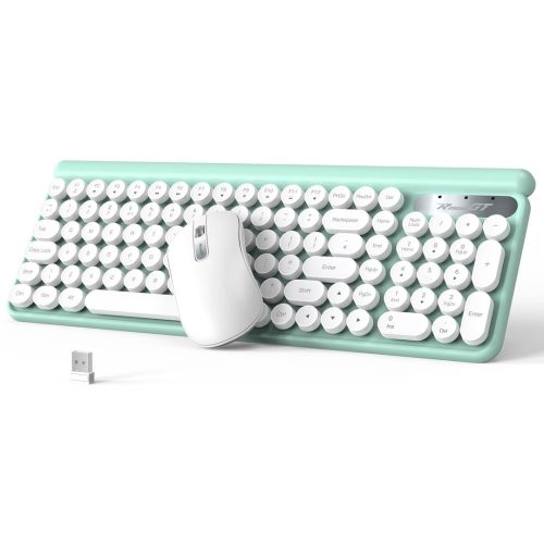 RaceGT Typewriter Style Wireless Keyboard and Mouse