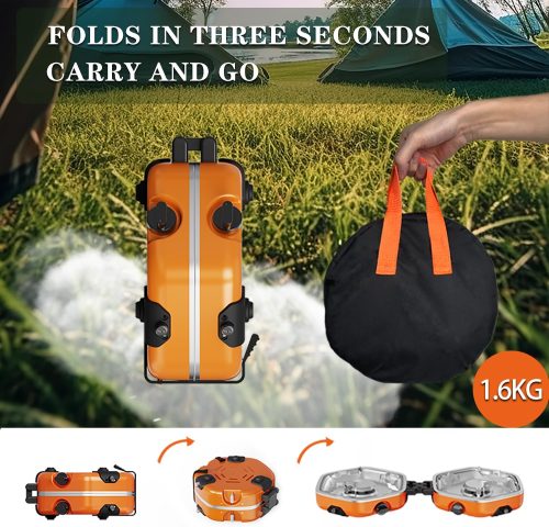 QSMYUYE 2 Burner Camping Stove Gas Portable - Image 7