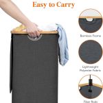 Brand New Lifewit 2 Pack 80L Laundry Basket with Lid - Image 7