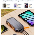 Hiluckey Power Bank Solar Charger 27000mAh - Image 5