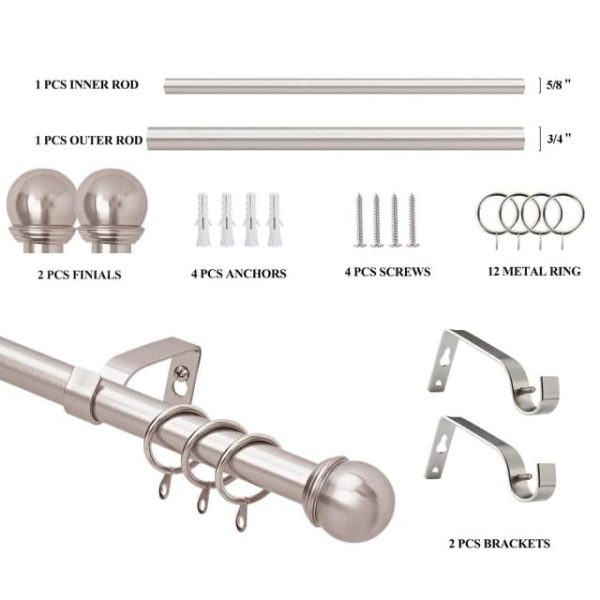 Brand New WL.Rocaille Curtain Pole - Image 5