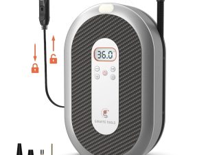 Giraffe Tools Retractable Car Tyre Inflator 12V DC with Cable