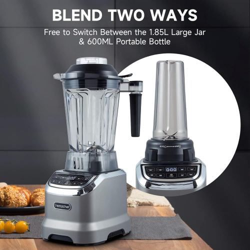 Brand New AMZCHEF 2000W 2L Blender Smoothie Maker - Image 4