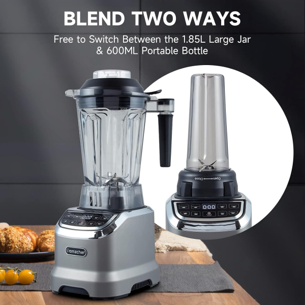Brand New AMZCHEF 2000W 2L Blender Smoothie Maker - Image 3