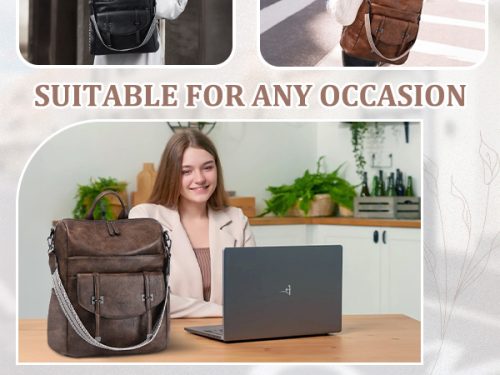 Brand New Kasgo Backpack Purse for Women - Image 6