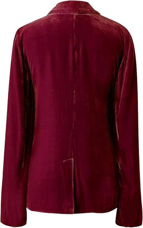 MINTLIMIT Women's Casual Velvet Blazer - Image 4