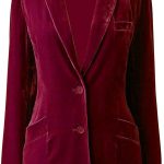 MINTLIMIT Women's Casual Velvet Blazer - Image 3