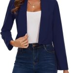 MINTLIMIT Womens Long Sleeve Blazer Open Front Jacket Suit - Image 2