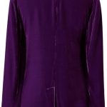 MINTLIMIT Women's Velvet Jacket Suit Vintage Long Sleeve - Image 3