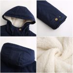 Miaikvs Women's Hooded Fleece Lined Parka Coat - Image 6