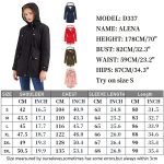 Miaikvs Women's Hooded Fleece Lined Parka Coat - Image 5