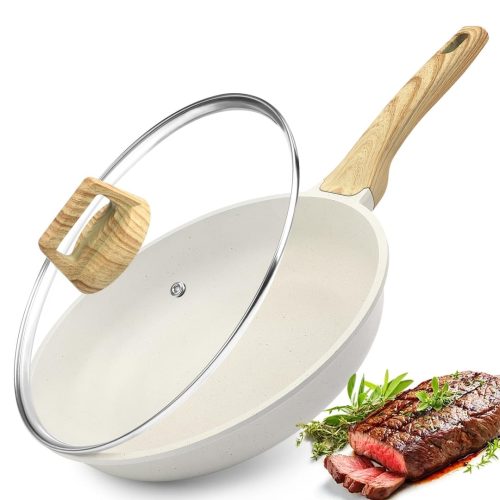 GiPP Nonstick Frying Pan Skillet with Lid