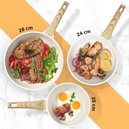 GiPP Nonstick Frying Pan Skillet with Lid - Image 5