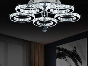 VETRULUS Modern Led Crystal Chandelier