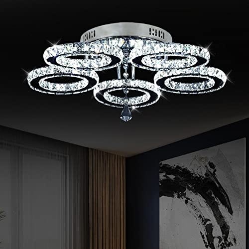 VETRULUS Modern Led Crystal Chandelier