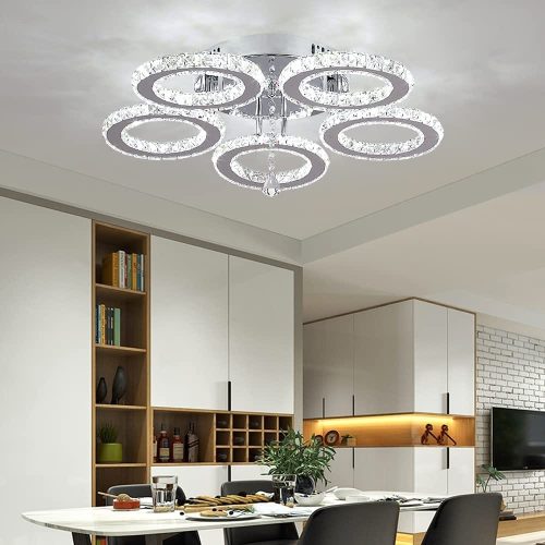 VETRULUS Modern Led Crystal Chandelier - Image 2