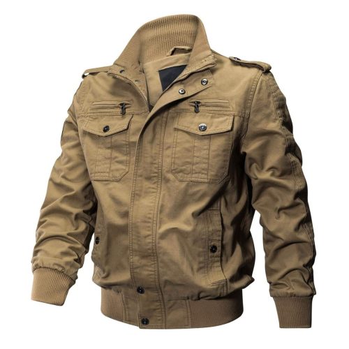 KEFITEVD Mens Army Jackets - Image 2