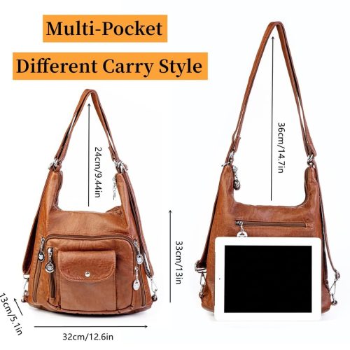 T-Kims Women Handbag Hobo Bag Tote Bags Shoulder Bag - Image 2