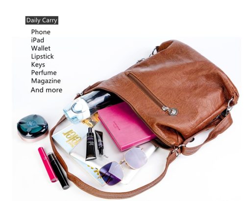 T-Kims Women Handbag Hobo Bag Tote Bags Shoulder Bag - Image 3