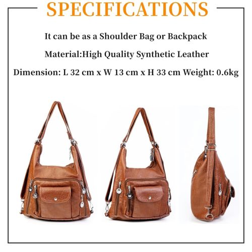 T-Kims Women Handbag Hobo Bag Tote Bags Shoulder Bag - Image 5