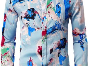 PARKLEES Men's Hipster Silk Printed Slim Fit