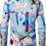 PARKLEES Men's Hipster Silk Printed Slim Fit - Image 4