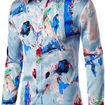 PARKLEES Men's Hipster Silk Printed Slim Fit - Image 6