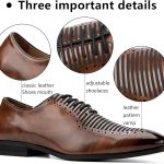MEIJIANA Men Oxford Business Leather Shoes - Image 5