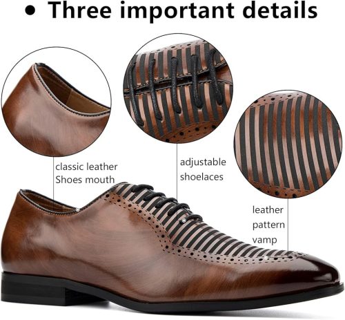 MEIJIANA Men Oxford Business Leather Shoes - Image 5