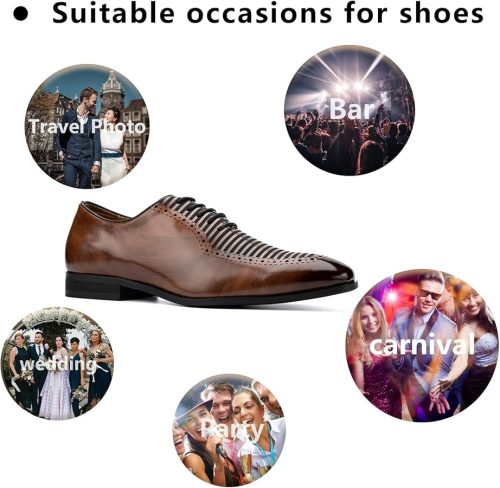 MEIJIANA Men Oxford Business Leather Shoes - Image 7