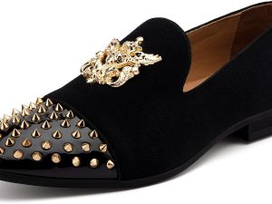 MEIJIANA Men's Fashion Loafers Faux Leather Loafers for Men
