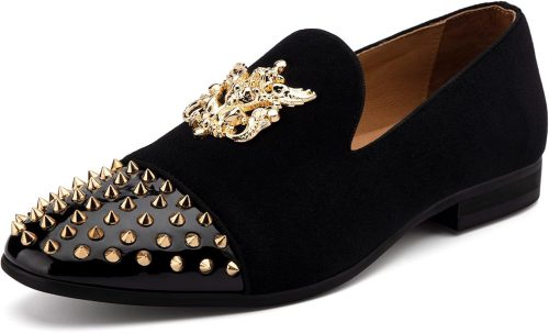 MEIJIANA Men's Fashion Loafers Faux Leather Loafers for Men