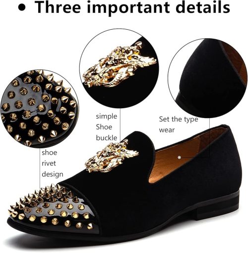 MEIJIANA Men's Fashion Loafers Faux Leather Loafers for Men - Image 3