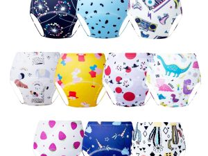 JackLoveBriefs Children's Training Pants for Girls Multi-Coloured