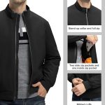 YSENTO Mens Bomber Jackets Winter Casual Windbreakers Jacket - Image 6
