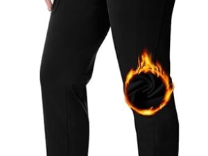 YSENTO Womens Fleece Lined Joggers