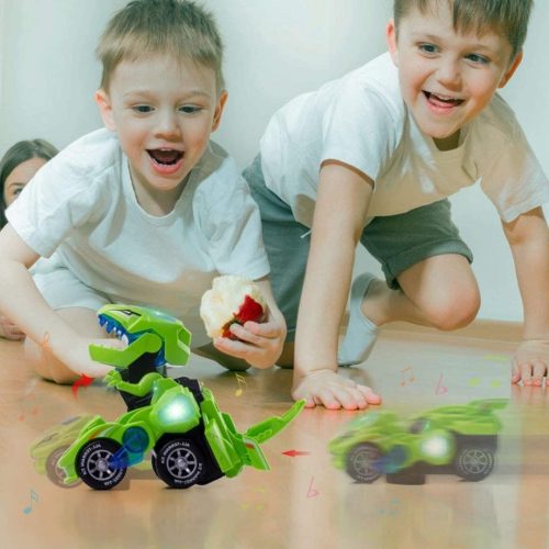 Dinosaur Transforming Car Electric Dinosaur Toys - Image 5