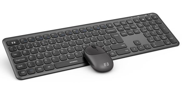 Seenda 2.4G Ultra Thin Wireless Keyboard and Mouse Combo