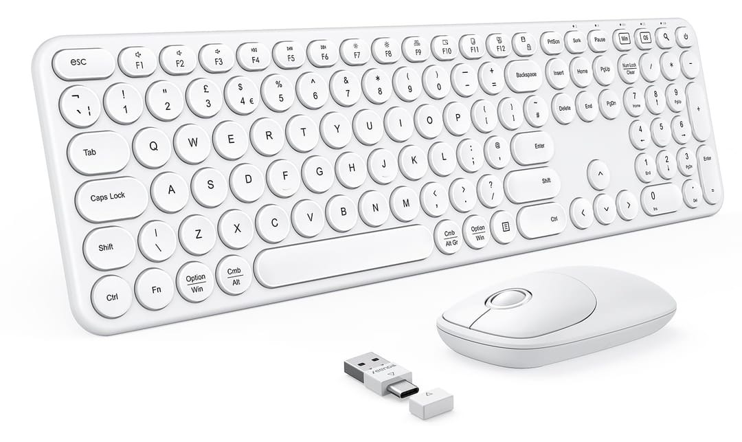 Wireless Keyboard and Mouse Set