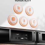 MEVOSTO Sound Bar for TV 2.2CH 2 in 1 Separable Soundbar Built-in Dual Woofers with ARC/Optical/AUX/BT 5.0 - Image 3