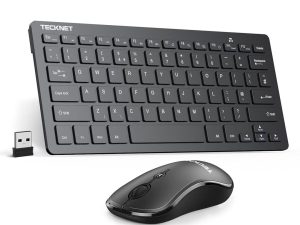 TECKNET Mini Wireless Keyboard and Mouse Set