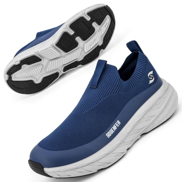 Sosenfer Slip On Sneakers Men’s Trainers Sports Shoes