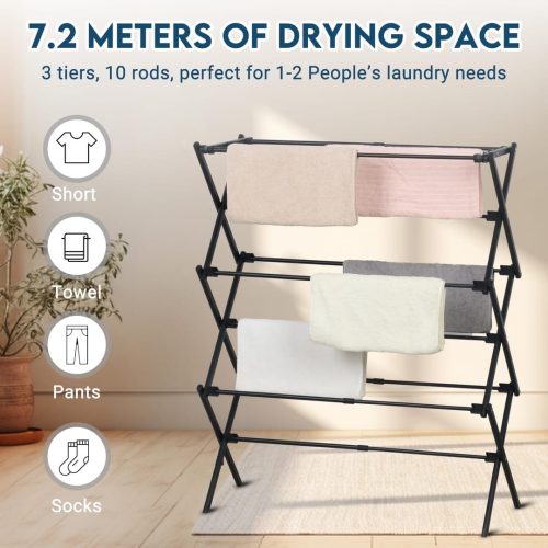 LOFTEY 3 Tier Clothes Airer - Image 5