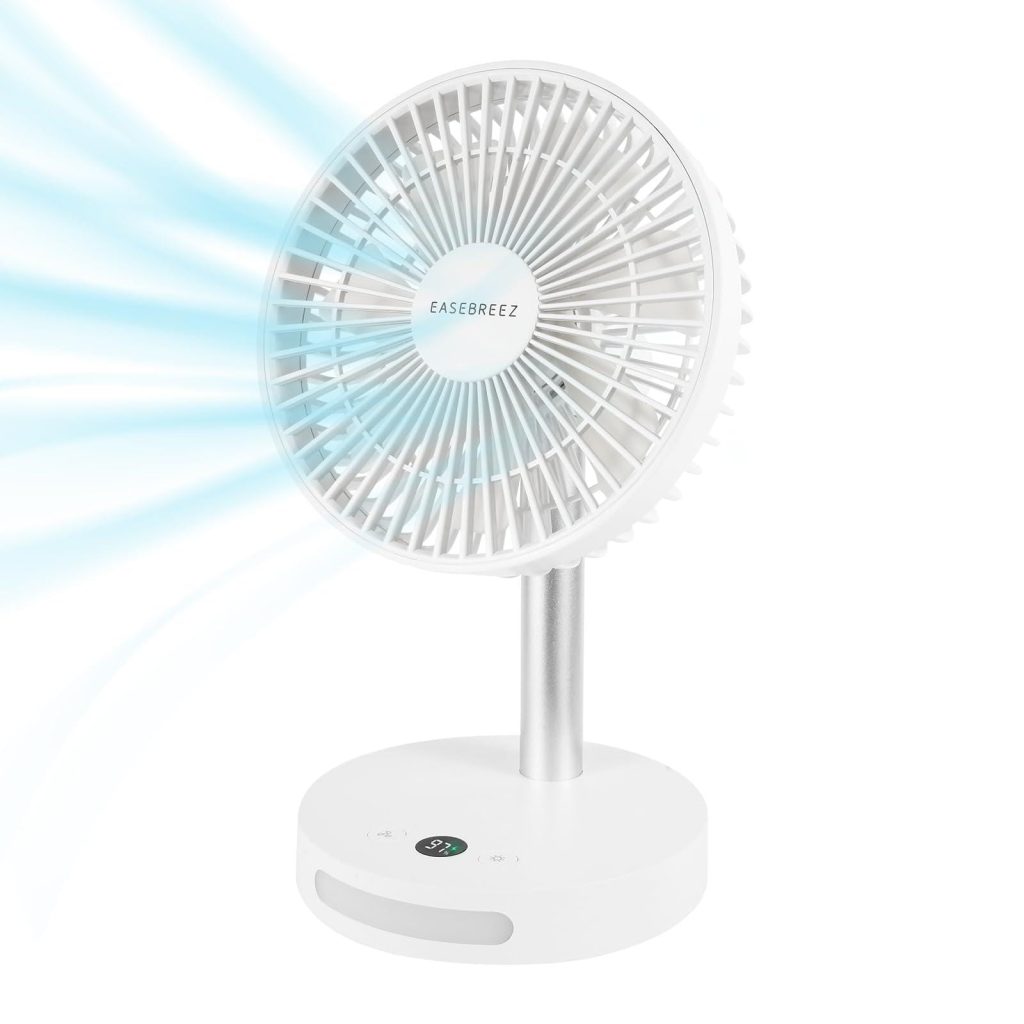 EASEBREEZ Lightweight Personal Desk Fan