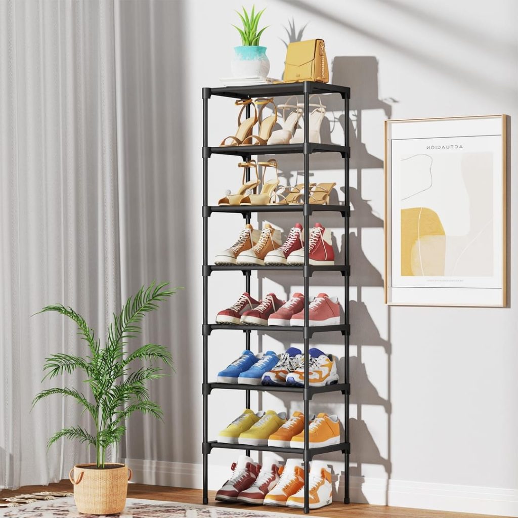 Kitsure Stackable Shoe Storage for Closet