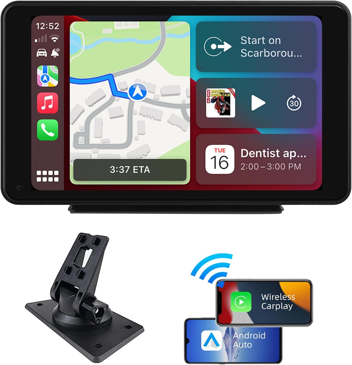 Plimpton 2024 Wireless Carplay Android Auto Screen