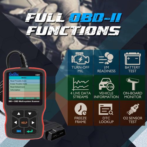 Creator C501 OBD2 Diagnostic Tool for BMW Mini Cooper - Image 2