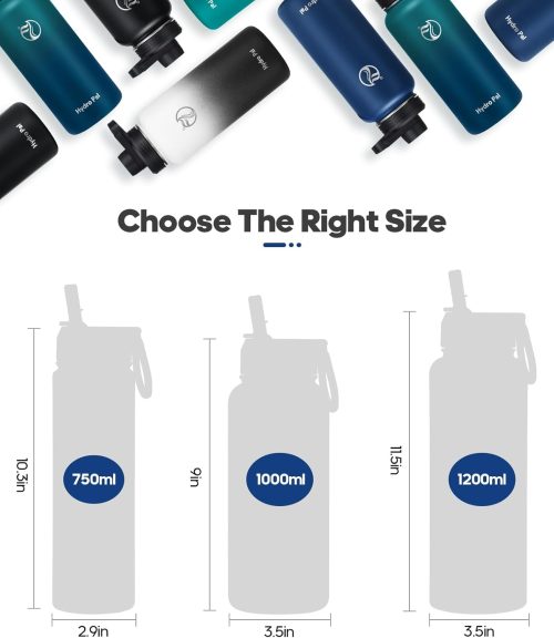 HydroPal Vacuum Insulated Stainless Steel Water Bottle - Image 3