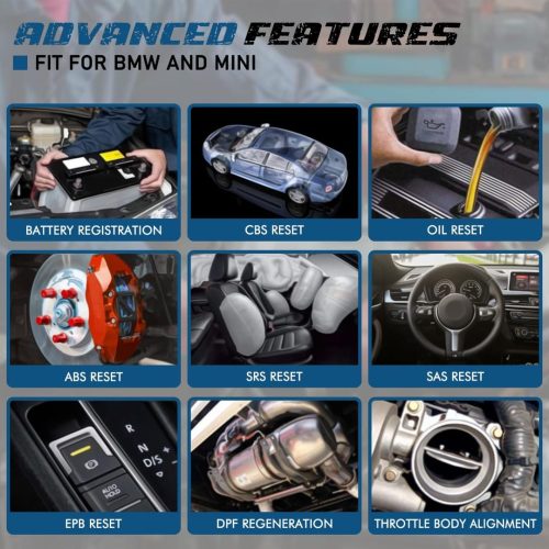 Creator C501 OBD2 Diagnostic Tool for BMW Mini Cooper - Image 4